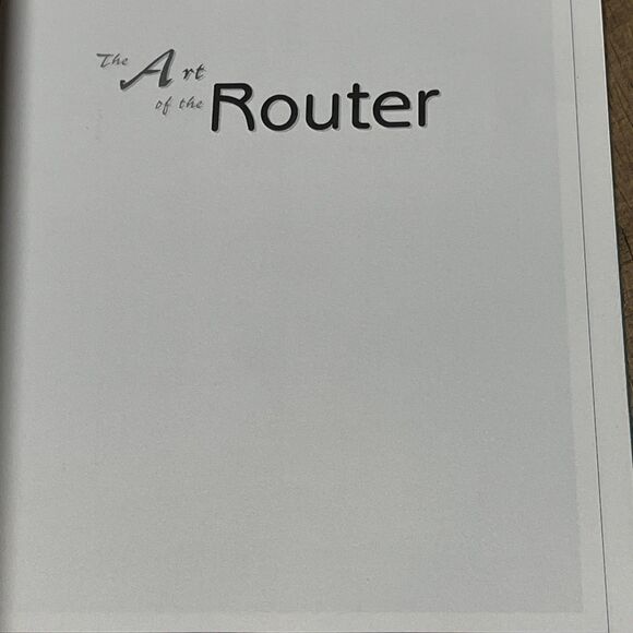 Wood Carving Book Lot 2 - The Art Of The Router & The Ultimate Bank Saw Box Book - Picture 12 of 16